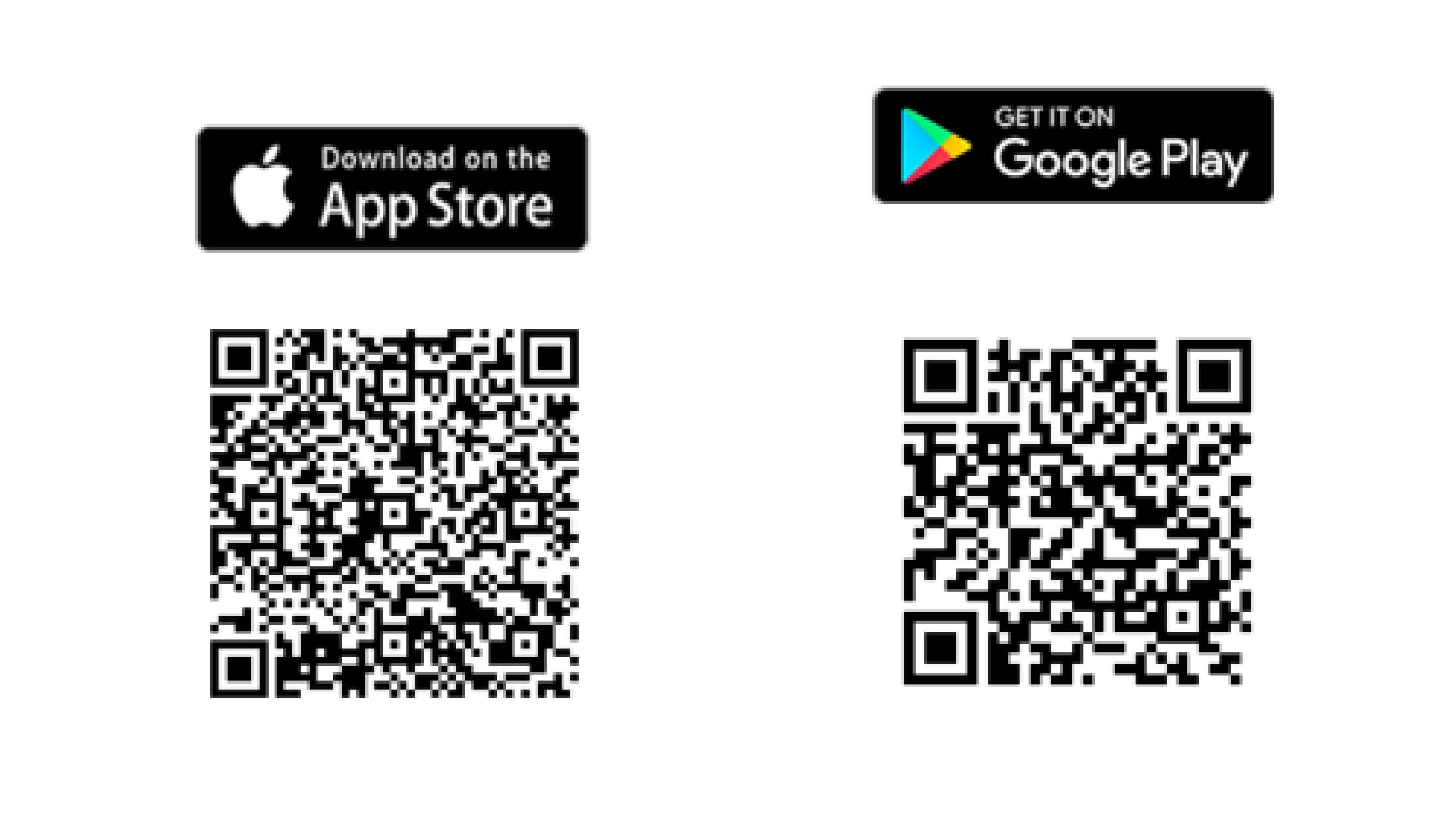 画像を用いてアプリのインストール用QRを案内をしています