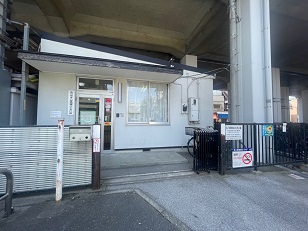 写真：本八幡地域ふれあい館の外観