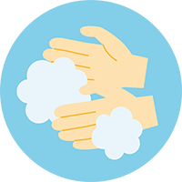 イラスト:手洗い