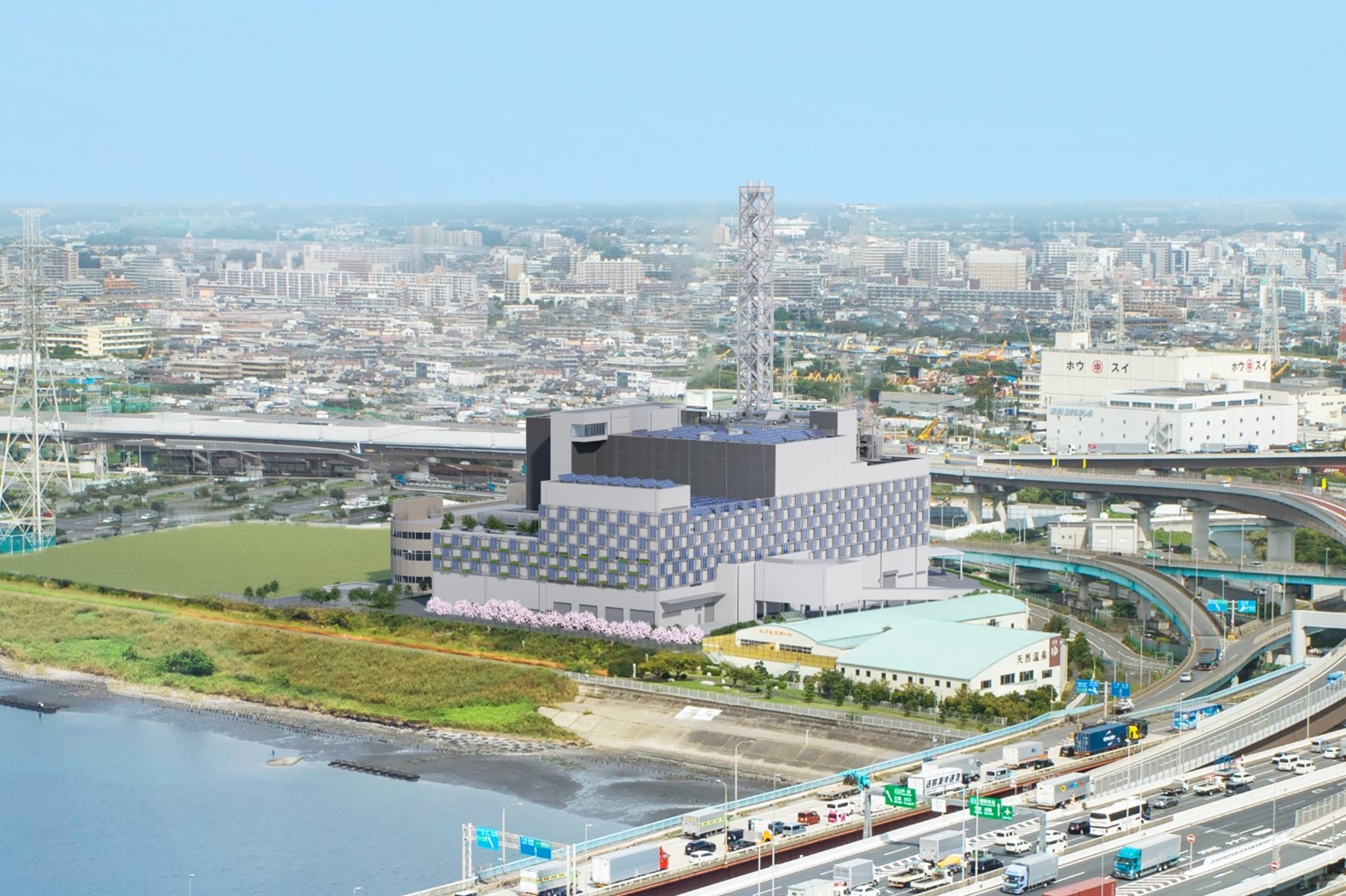 完成予想図（昼間）の画像