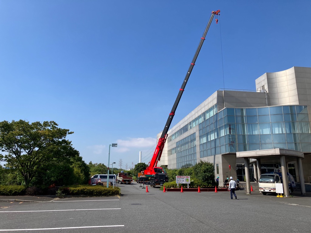【建設工事】仮囲い（初期）作業中 