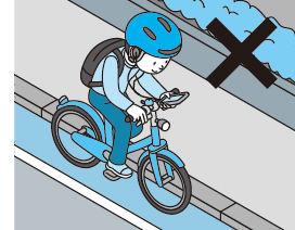 3．ながら運転はやめようの画像