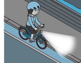 5．夕方からライトをつけようの画像