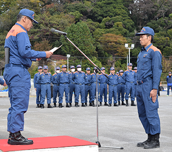 写真：市川市消防局警防活動技術大会の様子（4）