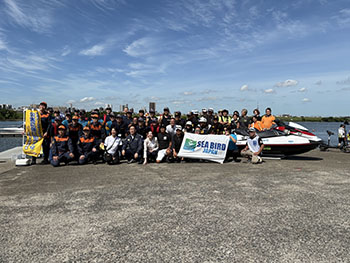 シーバードデイinEDOGAWA2025 官民合同水上訓練の画像