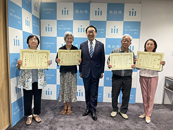 いちかわ文芸年間賞表彰式の画像