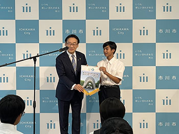 平和学習青少年派遣事業　帰市報告会の画像