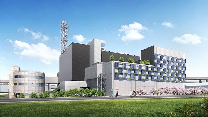 画像：クリーンセンター建て替え後のイメージ