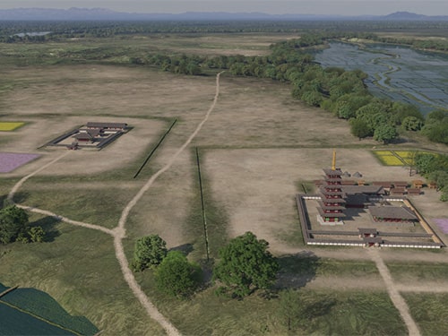 画像：下総国分寺・国分尼寺跡