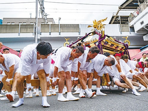 画像：特徴的な「行徳揉（も）み」も披露します