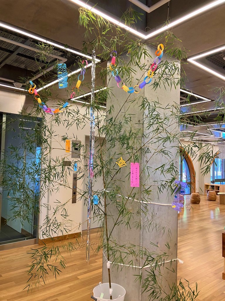 写真:七夕飾りの写真