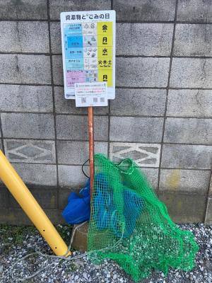 ごみ集積所の様子