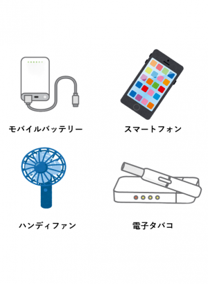 リチウムイオン電池類