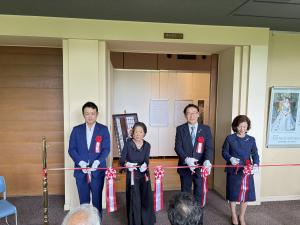 中山忠彦追悼展－永遠なる出会い・美への懸け橋－　オープニングセレモニーの画像