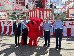 市川警察署　令和7年秋の全国交通安全運動合同出動式の画像
