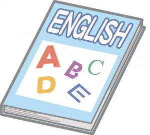 英語の教科書のイラスト