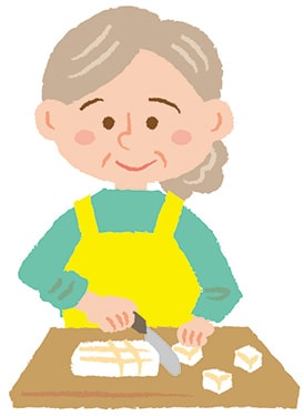 イラスト：【餅による窒息】