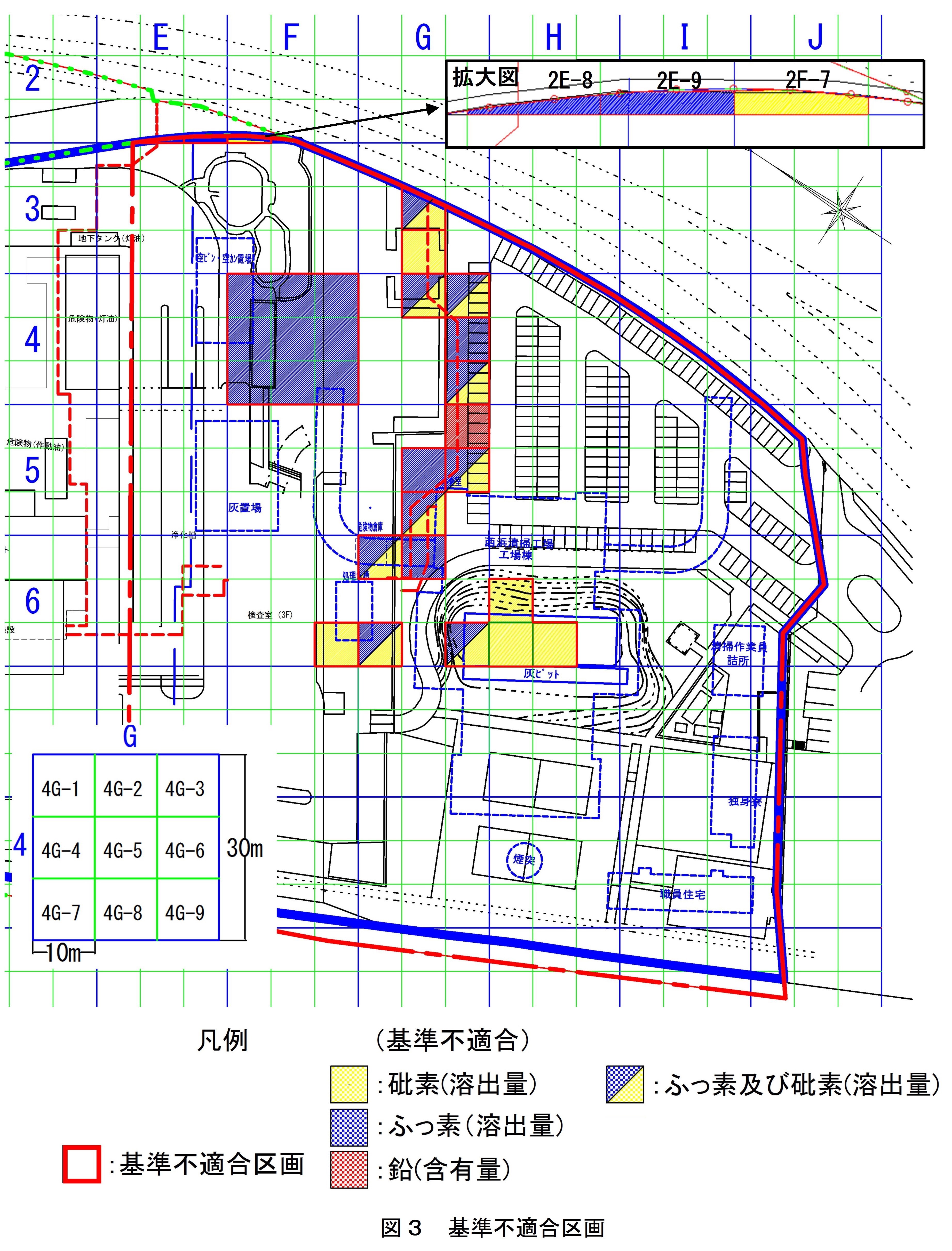 図3基準不適合区画