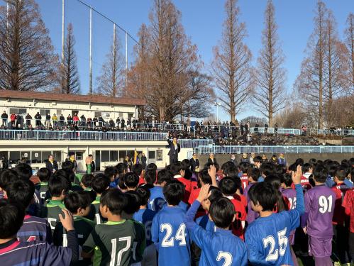 Shapo市川カップ2026 第56回市川市少年サッカー親善大会(6年生の部)開会式の画像