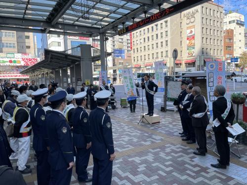 元気!市川会 交通(自動車&自転車)マナー向上活動 出陣式の画像