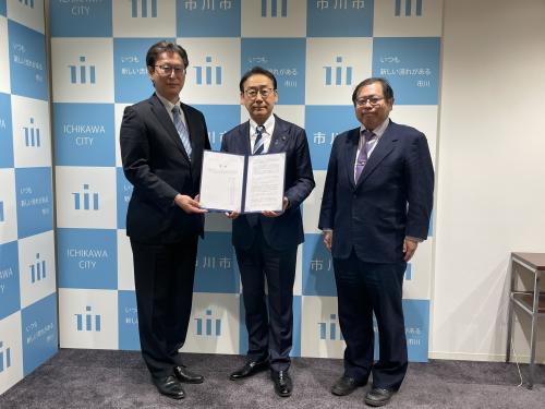 市川総合計画審議会からの答申の画像