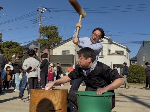 根古屋子ども会 餅つき大会の画像