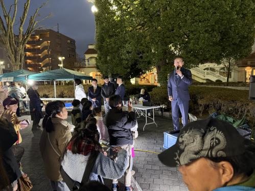 北国分駅前夏祭り実行委員会 北国分駅前イルミネーション点灯式の画像
