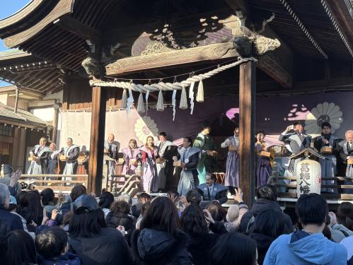 葛飾八幡宮祭礼　節分祭の画像