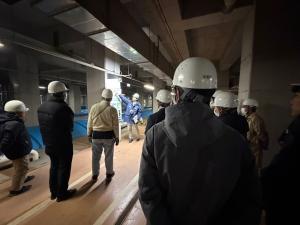 視察研修会（江戸川第二終末処理場）の写真