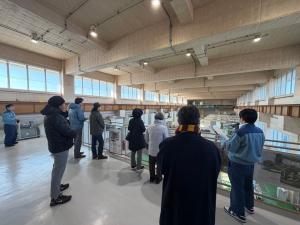 支部視察研修会（大和田機場）の写真