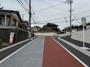 市道0232号の北側交差点