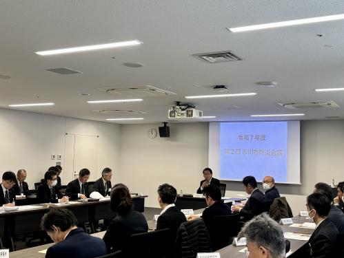 令和7年度第2回防災会議の画像