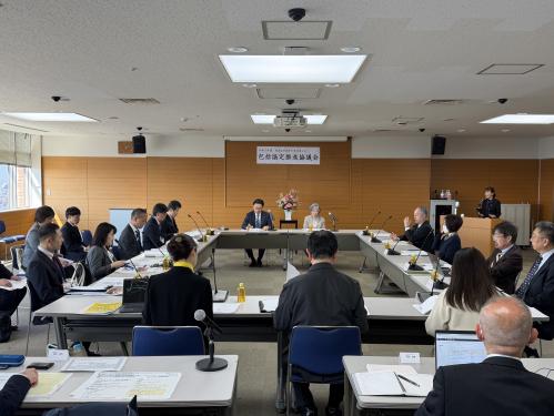 和洋女子大学と市川市との連携等に関する包括協定「令和7年度包括協定推進協議会」の画像