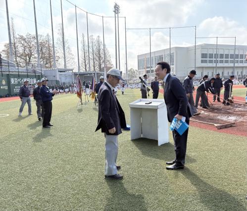 市川市少年野球連盟　第47回（令和8年度）春季大会　開会式の画像