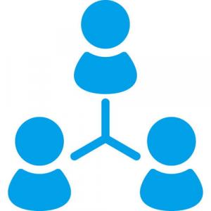 ひととつながるイラスト