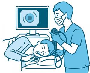 いがんけんしんイラスト