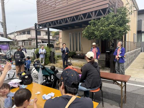 北方一丁目自治会・鬼越駅前通り商店会　桜祭りの画像