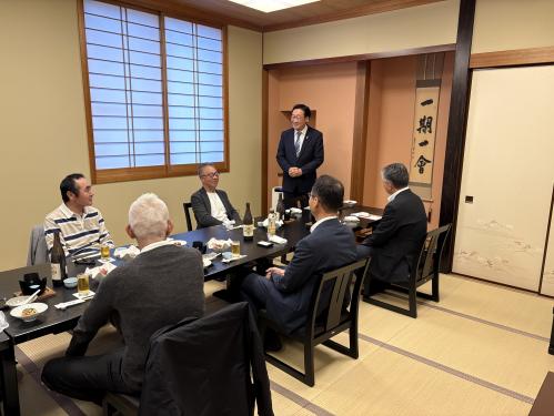 広尾工業地域工業会　八日会　総会後の懇親会の画像