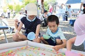 スーパーボールすくい
