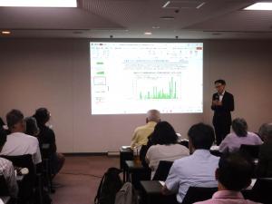 地球温暖化防止講演会当日の様子