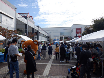 写真：コルトン広場の様子