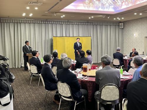 市川港開発協議会 定時総会後の懇親会の画像