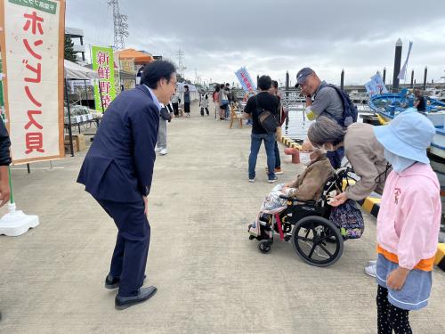 市川市漁業協同組合　漁港朝市の画像