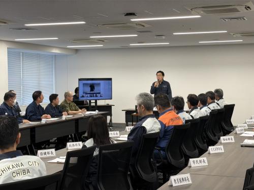 令和8年度災害対策本部開設・運営訓練の画像