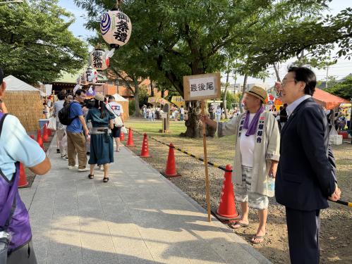 湊新田胡禄神社祭礼の画像