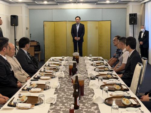 千葉県獣医師会 市川浦安支部 市川市長・獣医師会懇談会の画像