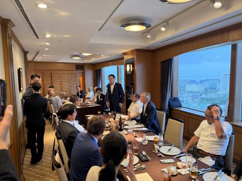 市川市行徳地区自治会連合会・市川市南行徳地区自治会連合会役員 懇談会の画像