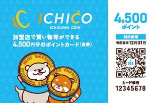 ICHICO定額カードの写真