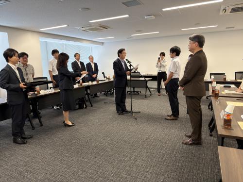 下水道事業審議会への諮問の画像