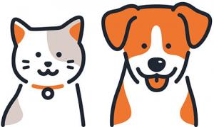 イラスト：動物愛護週間のイベント